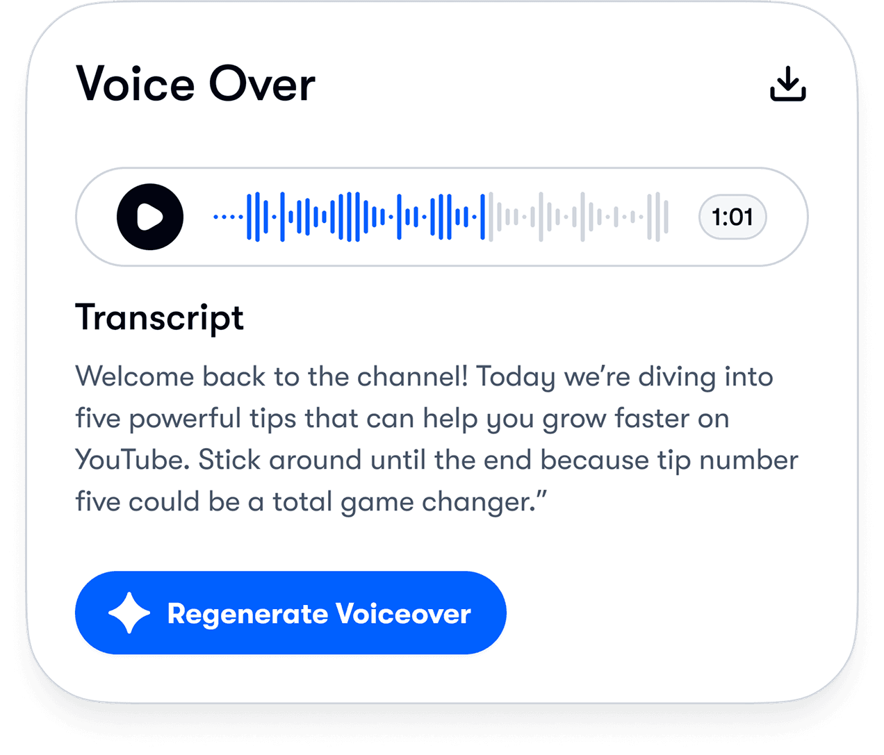 voice-over